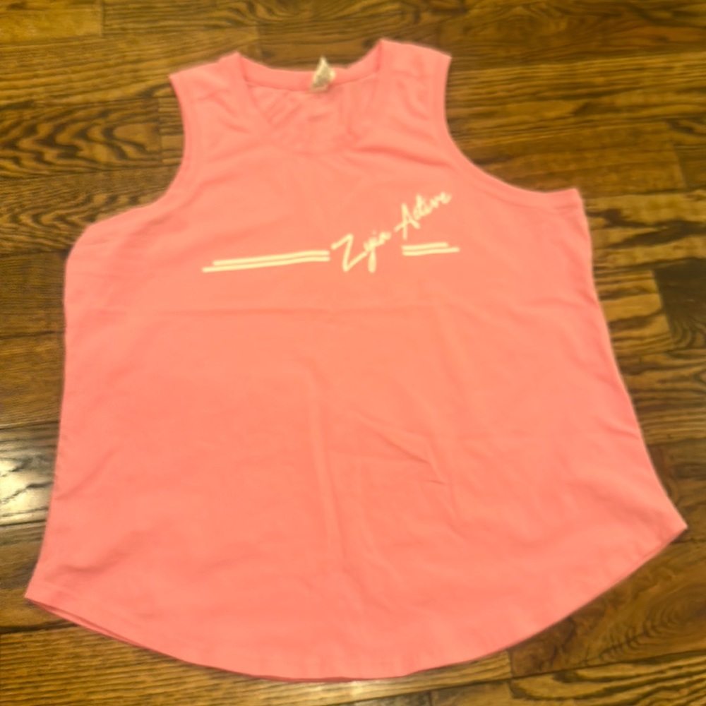 Zyia Active Pink Workout Tank Size Medium